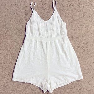 White Cotton On Romper - Size Large